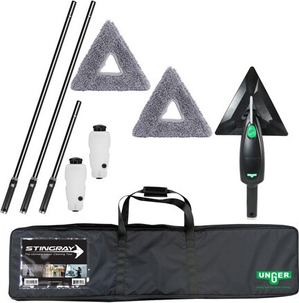 SRKB7 STINGRAY Window Cleaning Kit with Microfiber Pads #UN0SRKB7000