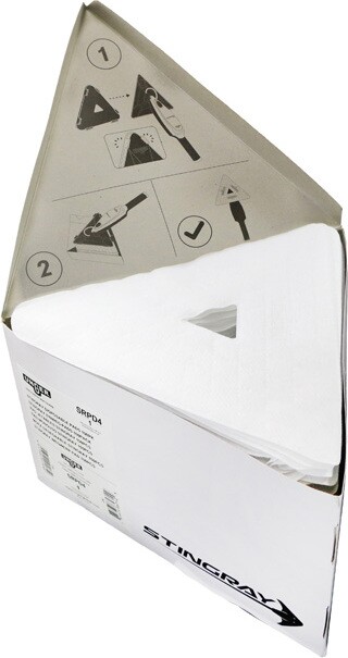 STINGRAY QUIKPAD Tampon jetable pour système de lavage des vitres #UN0SRPD4000 STINGRAY QUIKPAD Tampon jetable pour système de lavage des vitres #UN0SRPD4000