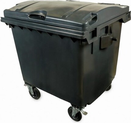 Wheeled Bin for Waste or Recycling Collection 1100L #NI067043NOI Wheeled Bin for Waste or Recycling Collection 1100L #NI067043NOI