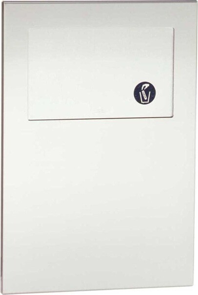 TRIMLINE Poubelle encastrée pour serviettes hygiéniques #BOB35303000 TRIMLINE Poubelle encastrée pour serviettes hygiéniques #BOB35303000
