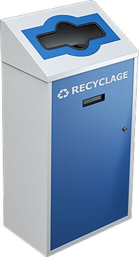 TRANSIT Wall Mounted Waste Container 58L #NITRANS5800 TRANSIT Wall Mounted Waste Container 58L #NITRANS5800