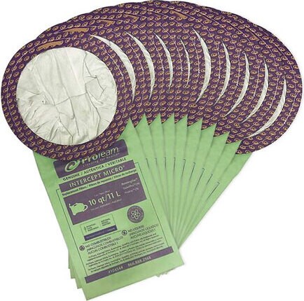 INTERCEPT MICRO Filter bags for Proteam Vacuums #PT104544000 INTERCEPT MICRO Filter bags for Proteam Vacuums #PT104544000