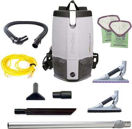 PROVAC FS 6 Commercial Backpack Vacuum #PT107613000 PROVAC FS 6 Commercial Backpack Vacuum #PT107613000