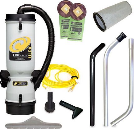 LINEVACER High Filtration Backpack Vacuum #PT100280000 LINEVACER High Filtration Backpack Vacuum #PT100280000