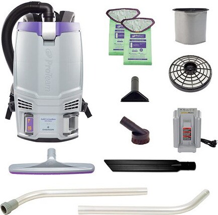 GOFIT 6 Battery Dry Backpack Vacuum 6L #PT107787000 GOFIT 6 Battery Dry Backpack Vacuum 6L #PT107787000