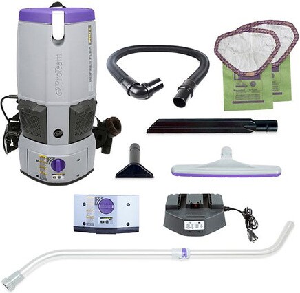 GOFREE FLEX PRO II 12AH Dry Backpack Vacuum with Batteries 6L #PT107644000 GOFREE FLEX PRO II 12AH Dry Backpack Vacuum with Batteries 6L #PT107644000