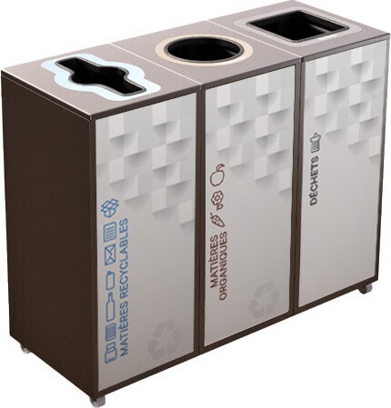 LOUNGE 3 Streams Recycling Station 58L #NIL0580308NOI LOUNGE 3 Streams Recycling Station 58L #NIL0580308NOI