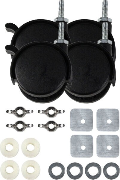 Ensemble de 4 roues pour contenant SPECTRUM #BU102043000 Ensemble de 4 roues pour contenant SPECTRUM #BU102043000