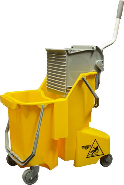 Unger Side Press Bucket & Wringer Combo 30 L #UN0FMKY1000 Unger Side Press Bucket & Wringer Combo 30 L #UN0FMKY1000
