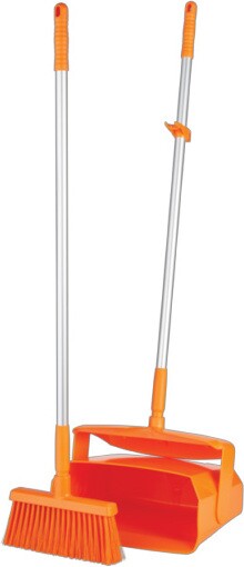 14.6" Lobby Dustpan with Broom #TQJN7800000