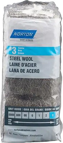 NORTON, Steel Wool in Rolls #TQTTV519000 NORTON, Steel Wool in Rolls #TQTTV519000