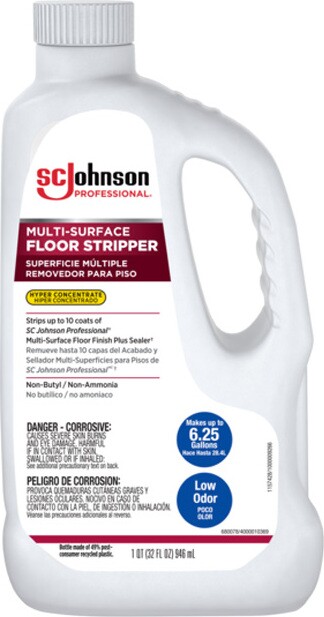 Décapant à plancher hyper concentré à faible odeur #SC680078000 Décapant à plancher hyper concentré à faible odeur #SC680078000