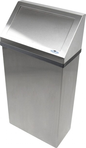 3033 Poubelle murale en acier inoxydable 13 gal #FR3033NL000 3033 Poubelle murale en acier inoxydable 13 gal #FR3033NL000