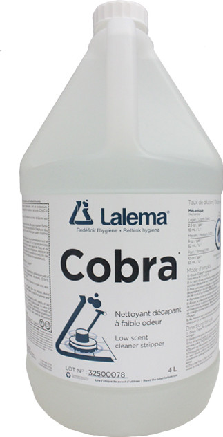 Décapant à plancher puissant à faible odeur COBRA #LM0032504.0