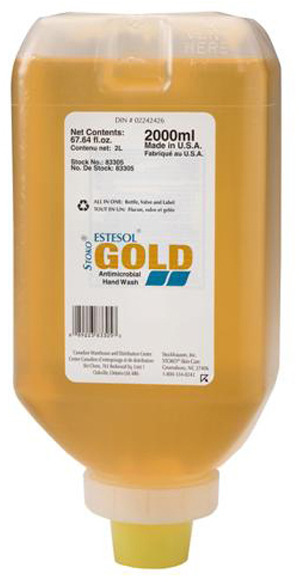 Sanitizing Hand Cleanser Estesol Gold #SH022306000 Sanitizing Hand Cleanser Estesol Gold #SH022306000