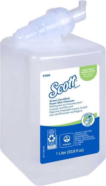 SCOTT ESSENTIAL Nettoyant en mousse pour la peau certifié Vert #KC091565000