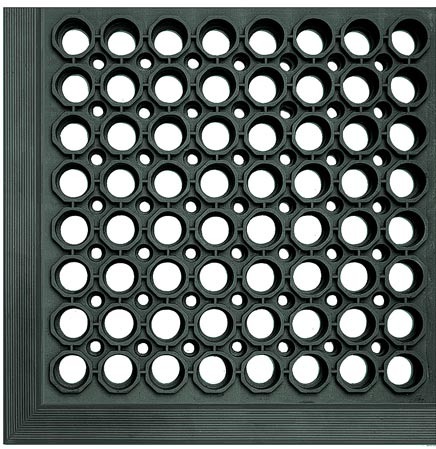 Tapis anti-fatigue Safety-Step Perforated #MTKMRG33BK