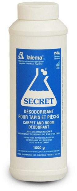 Désodorisant pour tapis et pièces SECRET #AVPT1212000