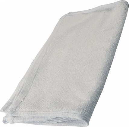 Chiffons de ratine blanches avec bordure 4 côtés, 25 lb #WI00N17S000