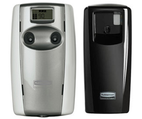 Rubbermaid Commercial has a wide range of air freshners for your facilities. Choose between aerosols and continuous air systems for better odour control. Those automatic deodorizing  systems will give power, increased performance and flexibility according to the one choosen. Easy to use and install, Rubbermaid has the adequate system depending on your budget.