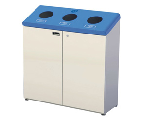 Les stations intérieures et extérieures de Frost peuvent être utilisées pour tout type de recyclage.  Il suffit de choisir parmi les choix de couleurs, matériaux, type d'installations et nombre d'ouvertures.