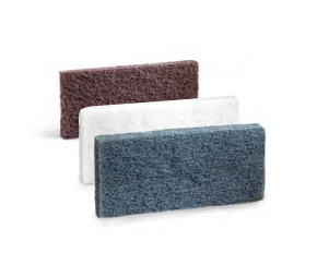 The 3M Doodlebug manual pads are designed for floor and wall cleaning. These polyester pads has abrasive particles strong enough for cleaning, scrubbing or stripping surfaces according to the pad selected. Can be hand used or with their universal connection pad holder.
