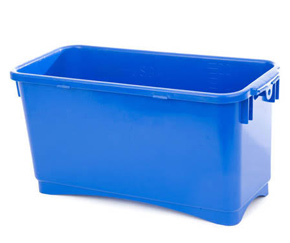 The window bucket from Atlas Graham Furgale are made of indestructible plastic. Designed for professional window cleaning tools but can also be used as pre-soaked buckets for hand cloths and microfiber velcro flat mops.