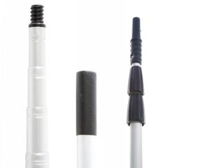 The extension poles from Atlas Graham Furgale are designed to be paired with window cleaning tools and squeegees. Window cleaners prefer to work with extension poles over ladders because they are simpler, quicker and less risky to use.