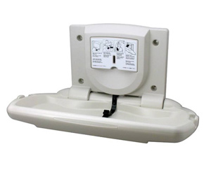 The horizontal baby changing station from Frost have a deep concave changing surface to increase baby’s safety during used. This baby changing station is easy to install and is the essential tool for any commercial or industrial bathrooms.