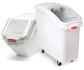 You can depend on Rubbermaid' patent-pending design products to help you meet industry standards for preparing food safely. These foodservice storage bins can be used throughout food service operation. Maintain food safety while managing food costs.