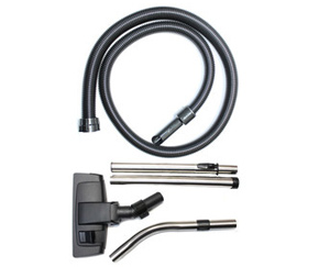 A variety of Nacecare equipment tools, mainly conceived for floor and carpet cleaning.
