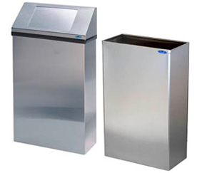 Les poubelles murales de Frost sont parfaites pour  les commerces, industries et institutions de santé. Elles sont particulièrement populaires dues à leurs durabilités et leurs valeur économique. Ces poubelles à déchets sont attrayantes et esthétiques afin de pouvoir s'assortir à tout type de décor.