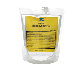 Les assainissants Rubbermaid sont incolores et viennent en mousse ou en jet. Grâce à la présence d'alcool éthylique comme ingrédient actif ainsi que de lotion hydratante, ils agissent efficacement tout en restant doux pour les mains.